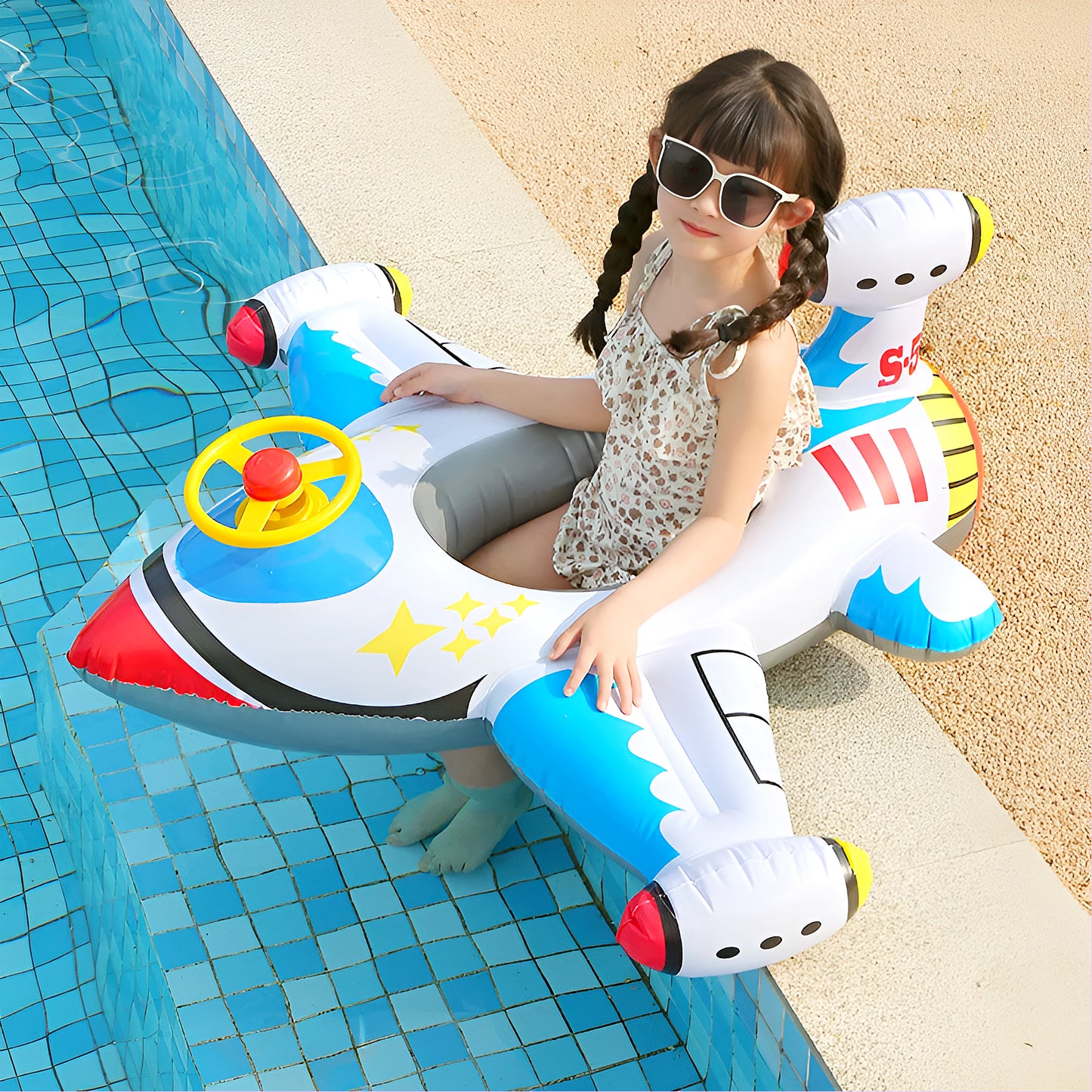 Children's Inflatable Spaceship Toy