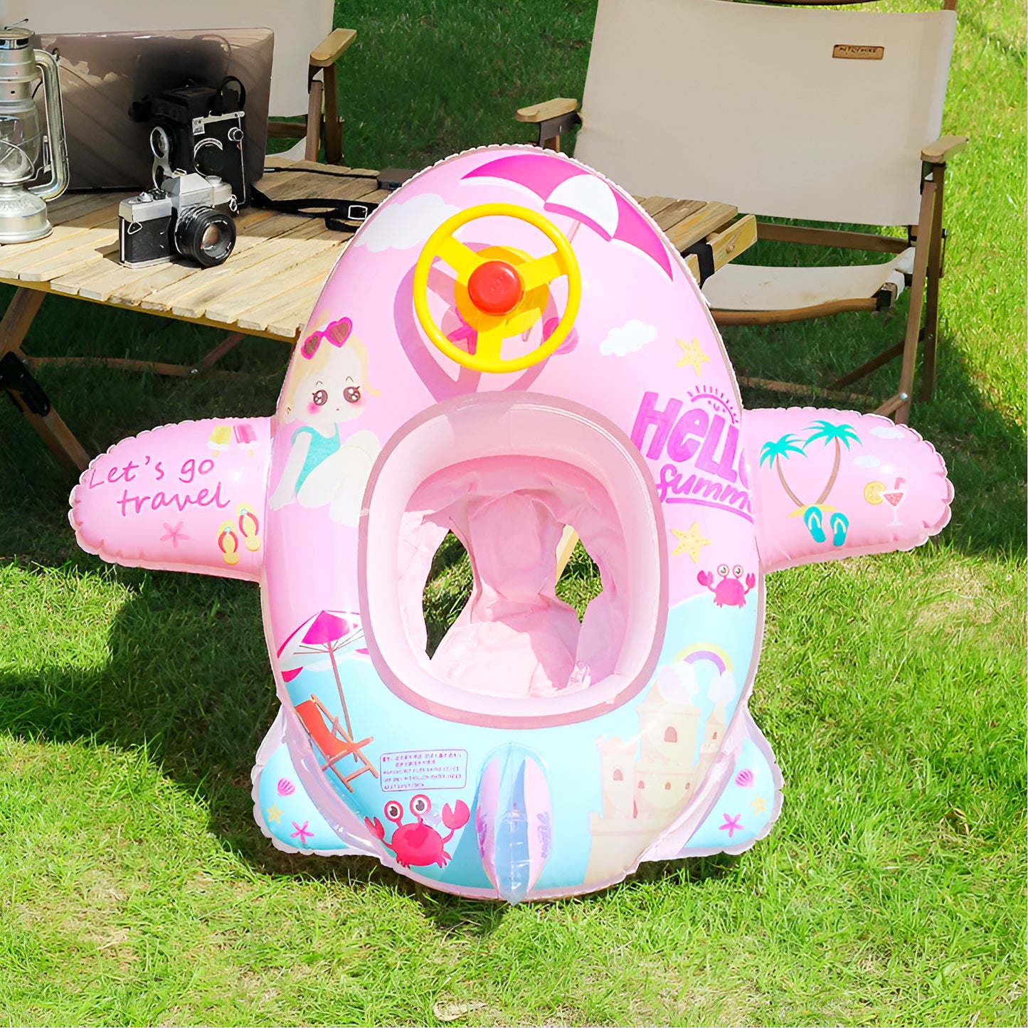 Children's Inflatable Spaceship Toy